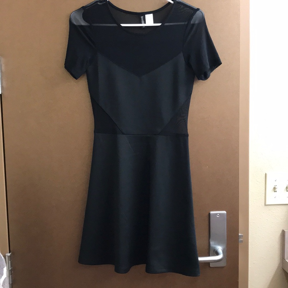 Black Cut Out Dress